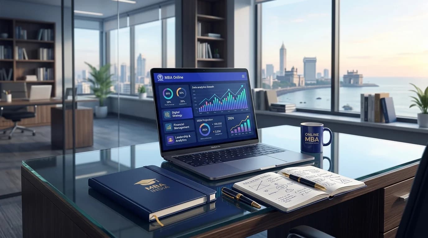 Online MBA in India 2026 - Comprehensive Guide to Top Universities and Fees